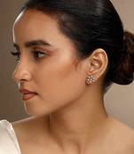 Cubic zirconia star studs