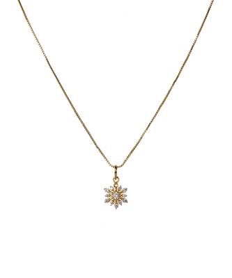 Cubic zirconia starlight pendant set 4