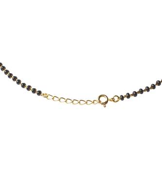 Cubic zirconia leafy mangalsutra 4