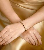 Cubic zirconia classic hand mangalsutra