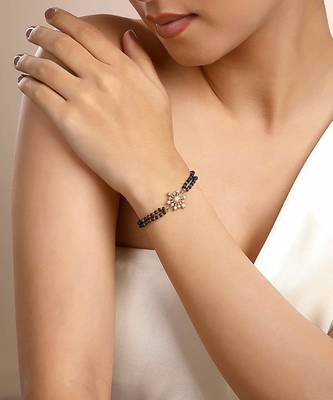 Cubic zirconia ayraa hand mangalsutra 1