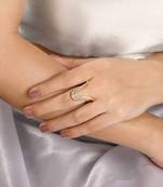 Cubic zirconia padmini vanki ring