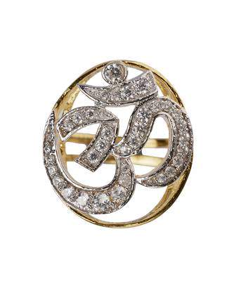 Cubic zirconia om ring 2