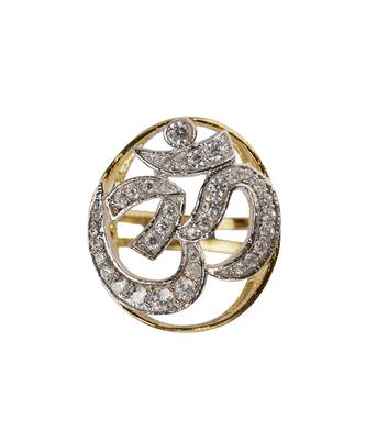 Cubic zirconia om ring 4