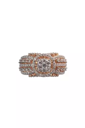 Cubic zirconia valentine ring