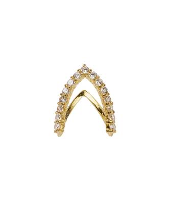 Cubic zirconia biju vanki ring 2