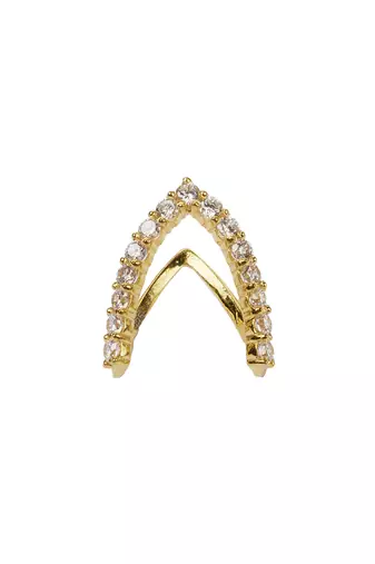 Cubic zirconia biju vanki ring