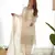 White Embroidery kurta set with dupatta