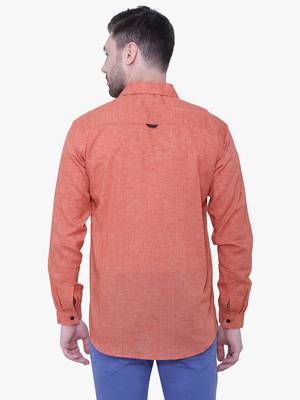 Men's paper linen cotton casual shirt | linen shirt for men 2