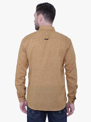 Men's paper linen cotton casual shirt | linen shirt for men 2