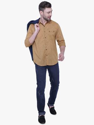 Men's paper linen cotton casual shirt | linen shirt for men 3