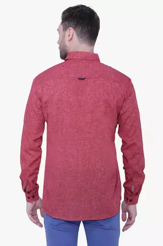 Men's paper linen cotton casual shirt | linen shirt for men