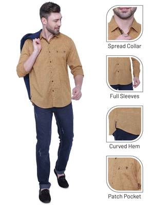 Men's paper linen cotton casual shirt | linen shirt for men 5