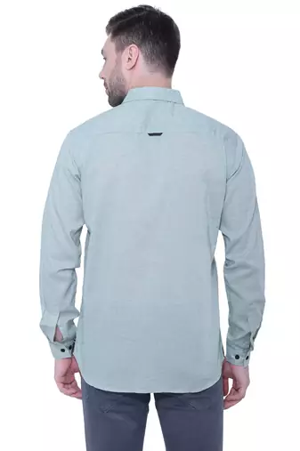 Men's paper linen cotton casual shirt | linen shirt for men
