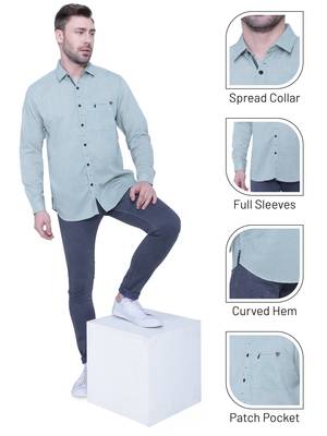 Men's paper linen cotton casual shirt | linen shirt for men 5