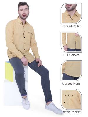 Men's paper linen cotton casual shirt | linen shirt for men 5