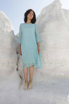 Teal maku dress 1