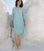 Teal maku dress