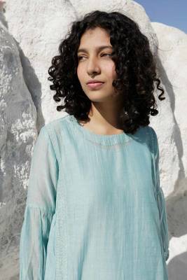 Teal maku dress 2
