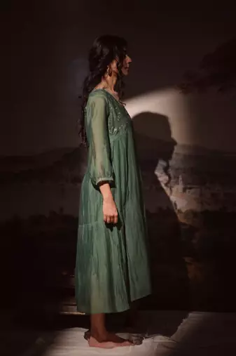 Green midnight dream dress