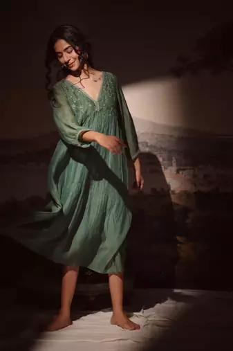 Green midnight dream dress