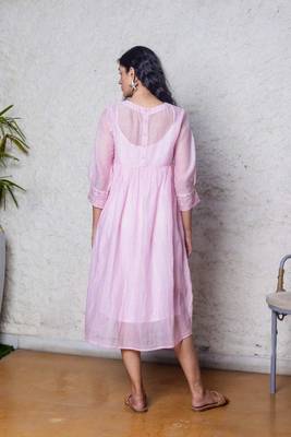Blush pink maxi dress 4