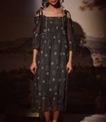 Miniature shoulder tie dress