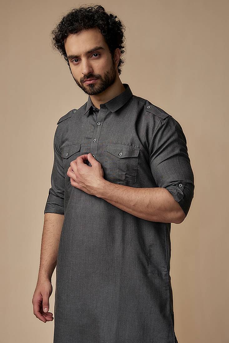 Arruga stylish cotton pathani salwar set