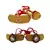 Size-adjustable brass  golden stone stud pouchi combo