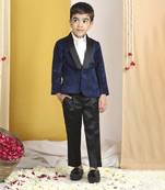 Velvet suit with shirt n pant