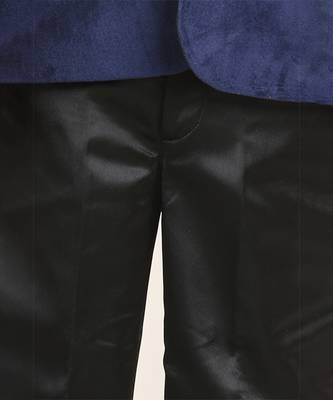 Velvet suit with shirt n pant 2