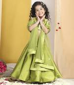 Mirror work lehanga n blouse work  with duppatta