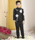 Sequence n pearl embroidery sherwani with pants