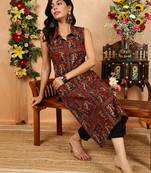 Women Trending Floral Printed Anarkali Kurta