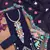 Georgette sequin & traditional pattern multicolor thread work kurta bottom dupatta