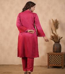 Red ombre suit set ( set of 3 )