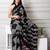 Mia handblock printed mul-mul saree
