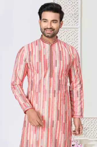 Multicolor embroidery cotton kurta payjama- free size full stitched