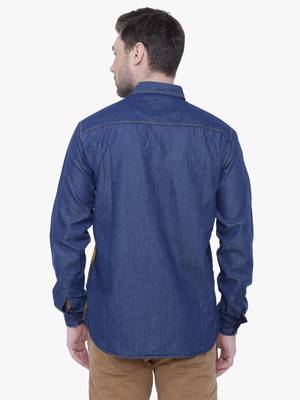 Men's casual denim shirt | cheks shirt for men 2