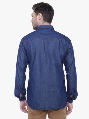 Men's casual denim shirt | cheks shirt for men 2