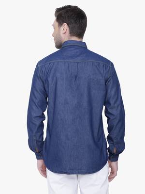 Men's casual denim shirt | cheks shirt for men 2