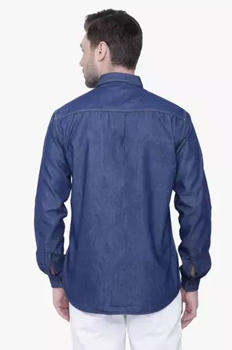 Men's casual denim shirt | cheks shirt for men