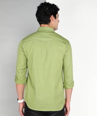 Men's cotton twill casual shirt | double pocket shirt 2