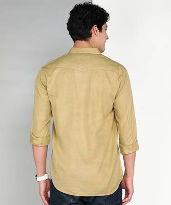 Men's cotton twill casual shirt | double pocket shirt 2