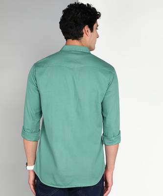 Men's cotton twill casual shirt | double pocket shirt 2