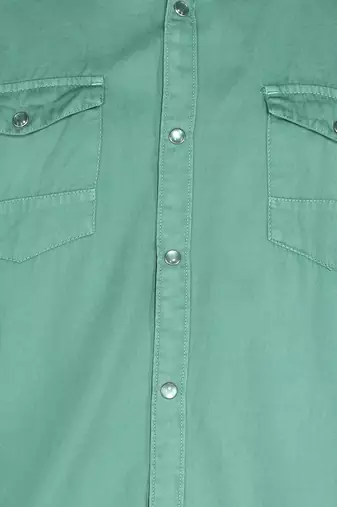 Men's cotton twill casual shirt | double pocket shirt