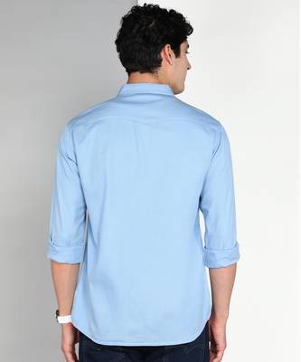 Men's cotton twill casual shirt | double pocket shirt 2