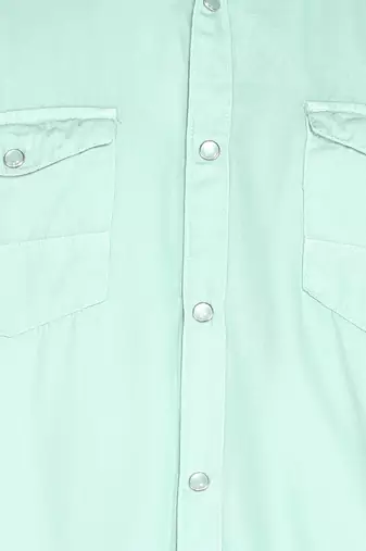 Men's cotton twill casual shirt | double pocket shirt