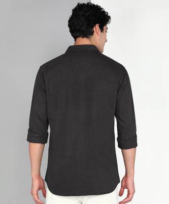 Men's cotton twill casual shirt | double pocket shirt 2