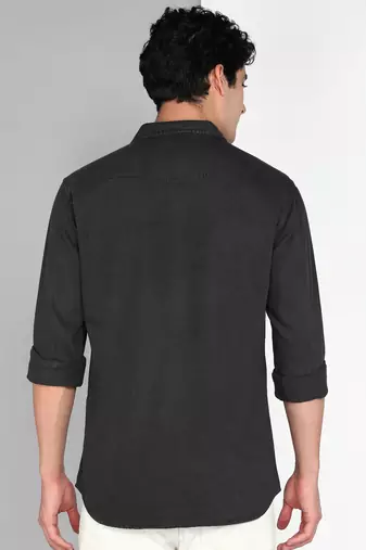 Men's cotton twill casual shirt | double pocket shirt